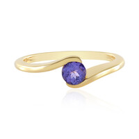 Anillo en plata con Tanzanita (Adela Silber)