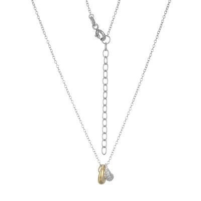 Collar en plata con Zircón (Adela Silber)