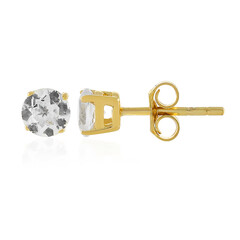 Pendientes en plata con Cuarzo blanco