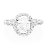 Anillo en plata con Petalita