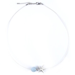 Collar con Aguamarina