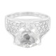 Anillo en plata con Cuarzo Príncipe