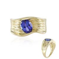 Anillo en oro con Tanzanita AAA (de Melo)