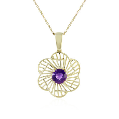 Collar en oro con Amatista (Ornaments by de Melo)