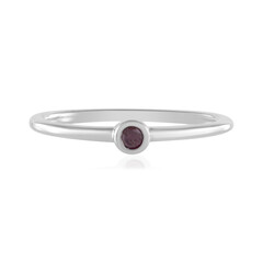 Anillo en plata con Diamante púrpura I2