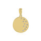 Colgante en plata con Diamante I2 (I)