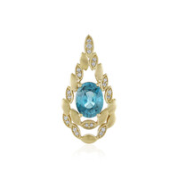 Colgante en oro con Zircón de Ratanak Kirí (de Melo)