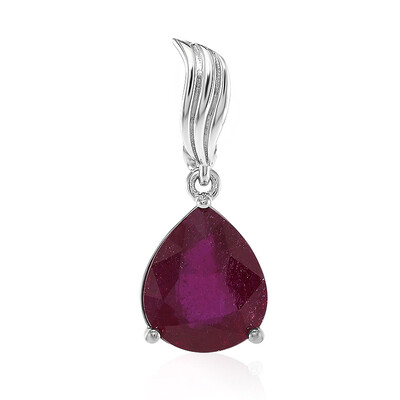 Colgante en plata con Rubí de Madagascar