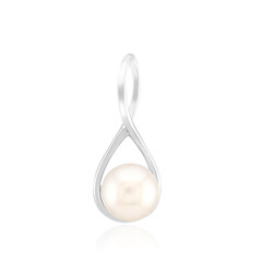 Colgante en plata con Perla blanca Freshwater (Michelle Albala)