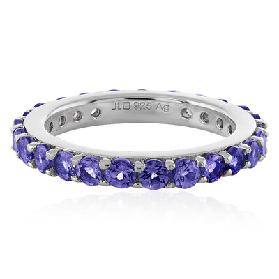 Anillo en plata con Tanzanita