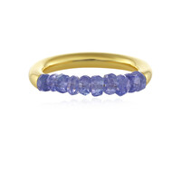 Anillo en plata con Tanzanita