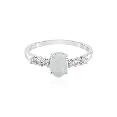 Anillo en plata con Ópalo de Welo