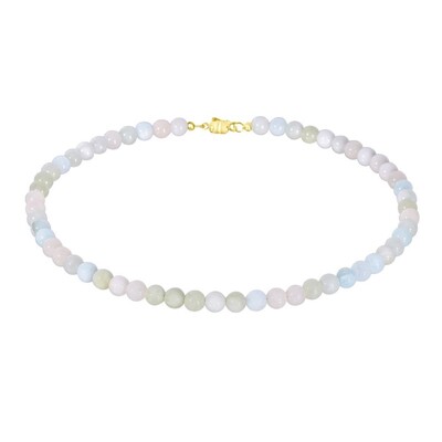 Collar en plata con Berilo fantasía