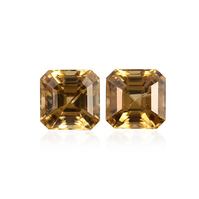 Piedra preciosa con Zircón amarillo