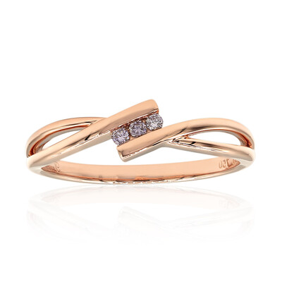 Anillo en oro con Diamante rosa Argyle I3 (Mark Tremonti)