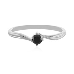 Anillo en oro con Diamante negro
