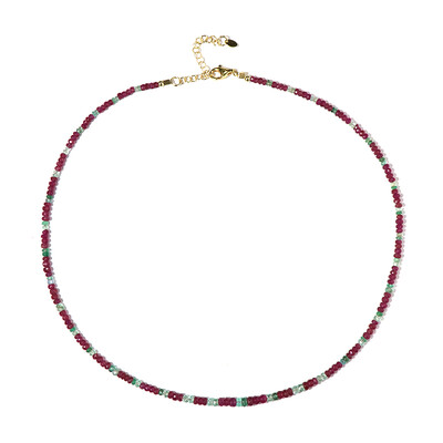 Collar en plata con Rubí de Madagascar
