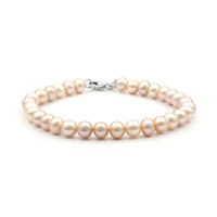 Brazalete en plata con Perla Freshwater (TPC)