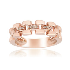 Anillo en plata con Diamante rosa de Francia de Argyle SI1