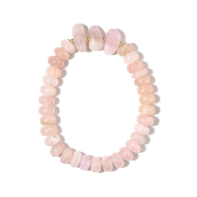 Brazalete con Morganita de Madagascar (Riya)