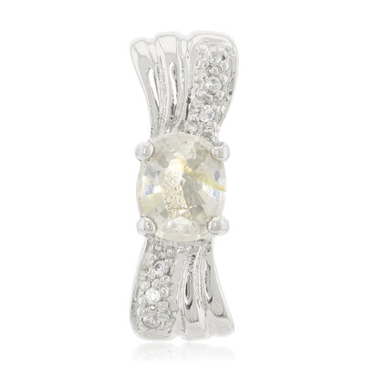 Colgante en plata con Turmalina cuprífera