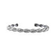 Brazalete en plata (Desert Chic)