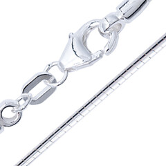 Cadena en plata Sterling 925 45 cm - 5,8 g