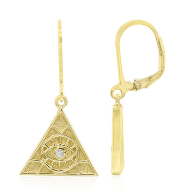 Pendientes en plata con Zircón