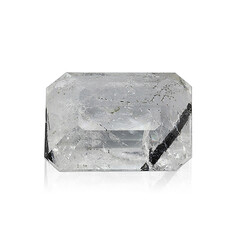 Piedra preciosa con Cuarzo rutilado negro