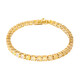 Brazalete en oro con Ópalo de Welo (CUSTODANA)