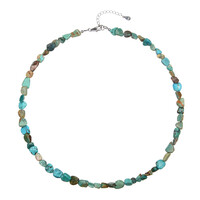 Collar en plata con Turquesa