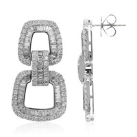 Pendientes en oro con Diamante SI2 (H) (CIRARI)