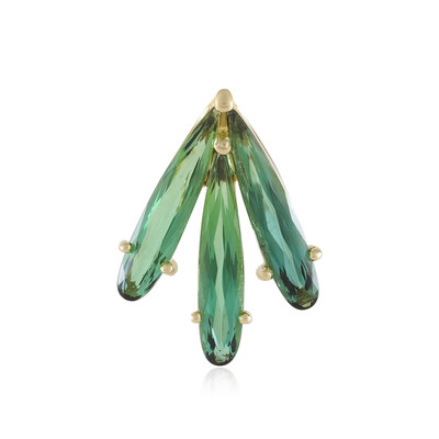Colgante en oro con Turmalina de Santa Rosa (de Melo)