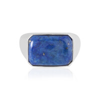 Anillo de hombre en plata con Lapislázuli
