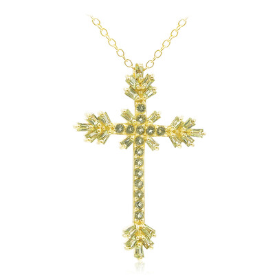 Collar en plata con Peridoto