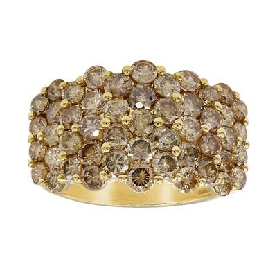 Anillo en oro con Diamante fancy SI2 (CIRARI)