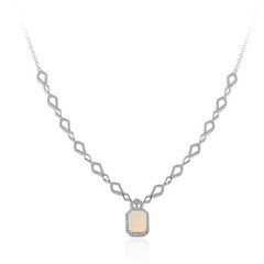 Collar en plata con Ópalo de Welo