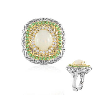 Anillo en plata con Ópalo de Welo (Dallas Prince Designs)