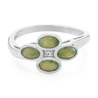 Anillo en plata con Alejandrita