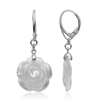 Pendientes en plata con Nácar