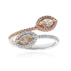 Anillo en oro con Diamante fancy SI2 (CIRARI)
