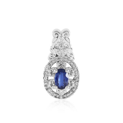 Colgante en plata con Cianita de Nepal (Adela Silber)