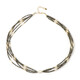 Collar en plata con Perla blanca Freshwater (Riya)