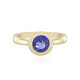 Anillo en oro con Tanzanita AAA (de Melo)