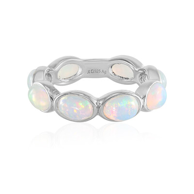 Anillo en plata con Ópalo de Welo