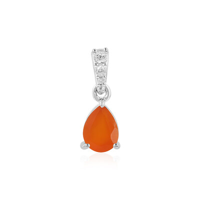 Colgante en plata con Cornalina
