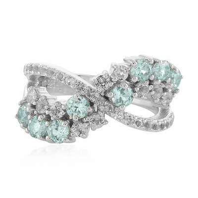 Anillo en plata con Zircón de Ratanak Kirí