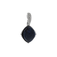 Colgante en plata con Dumortierita