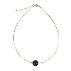 Collar en plata con Ojo de halcón