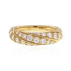 Anillo en oro con Diamante limpio a lupa F (LUCENT DIAMONDS)